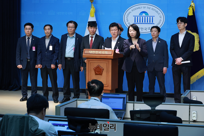 [포토] 탈북민 단체, 김문수 후보 지지 선언