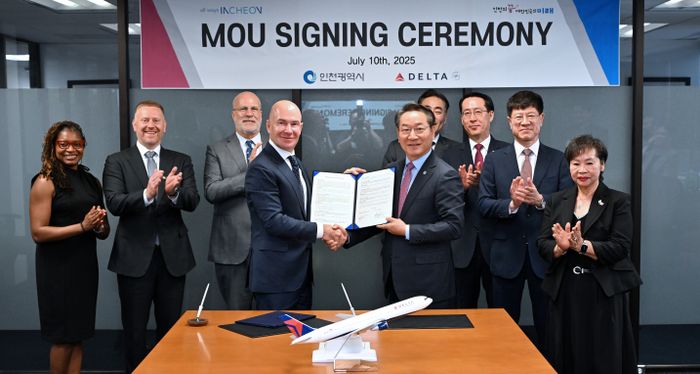 인천시, 미국 델타항공과 글로벌 관광·항공 협력 위한 MOU 체결