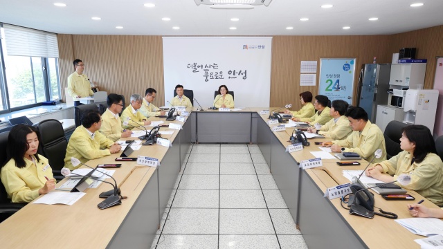 안성시, 기록적 폭염에 총력 대처
