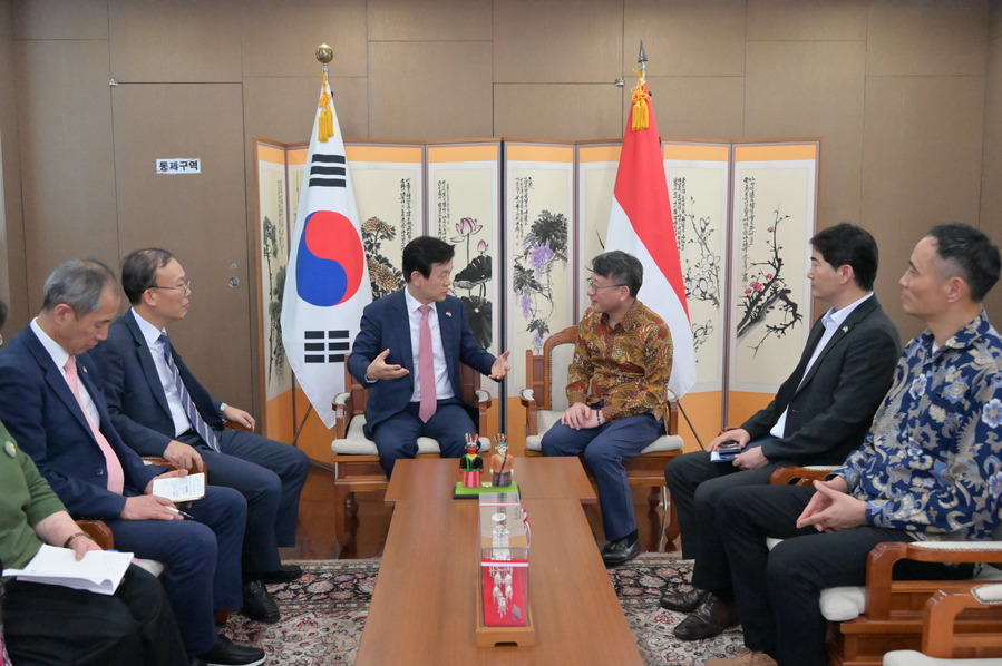 진주시, 인니 전자도서관 구축사업 등 200만 달러 계약 