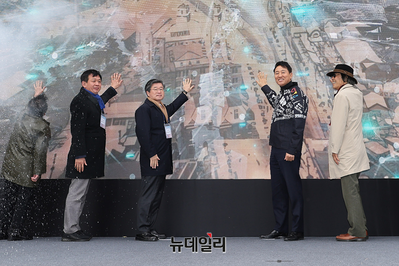 [포토] 남대문시장 아케이드 조성 준공식