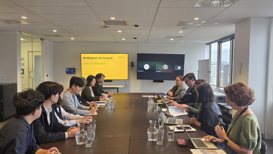 진주시, 정원문화도시 국제 네크워크 첫 걸음