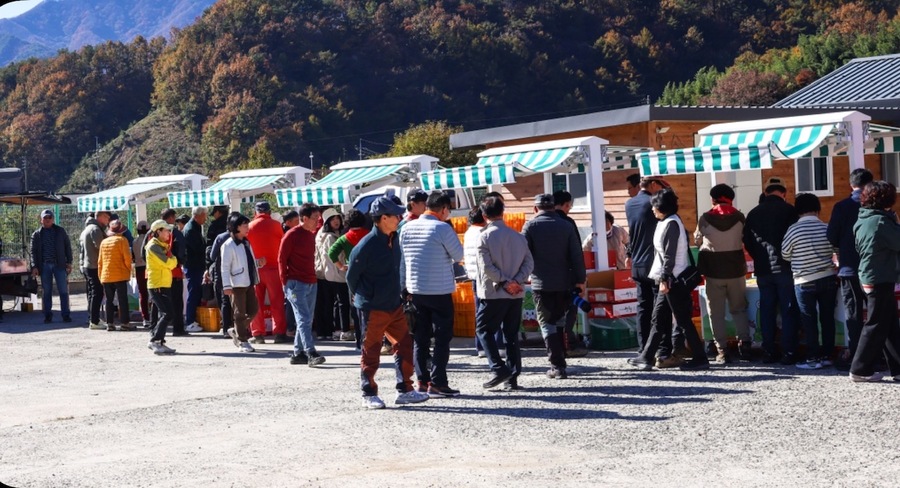 산청군, 농특산물 판로 확대 위해 '찾아가는 팝업스토어' 운영 