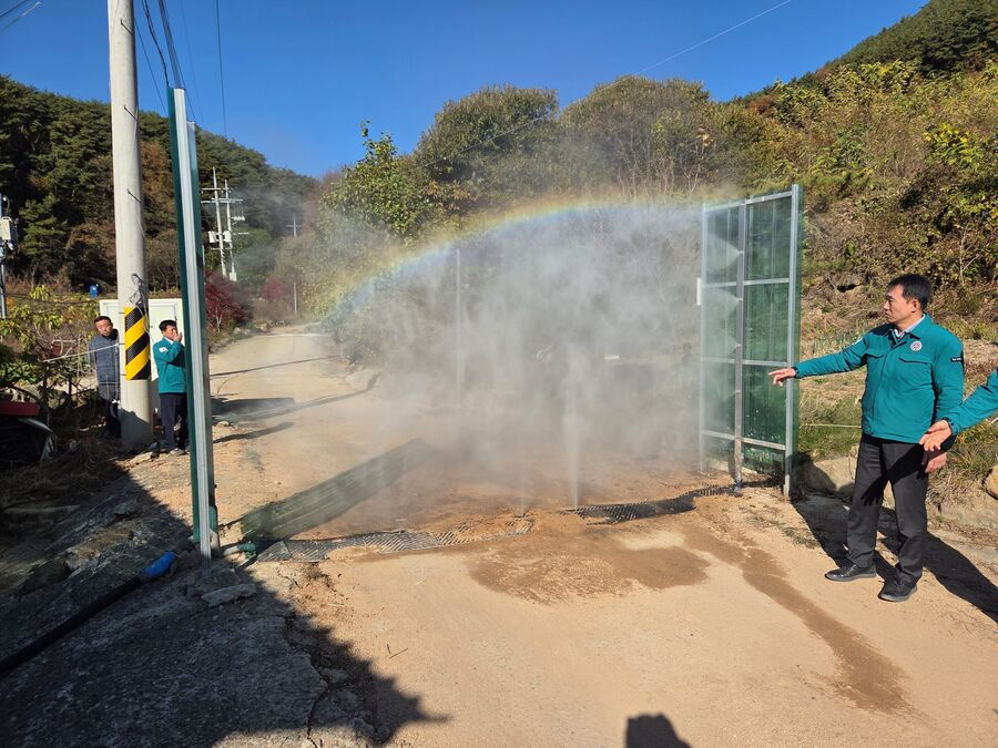 합천군, AI 차단 위해 겨울철 가금농가 현장 점검