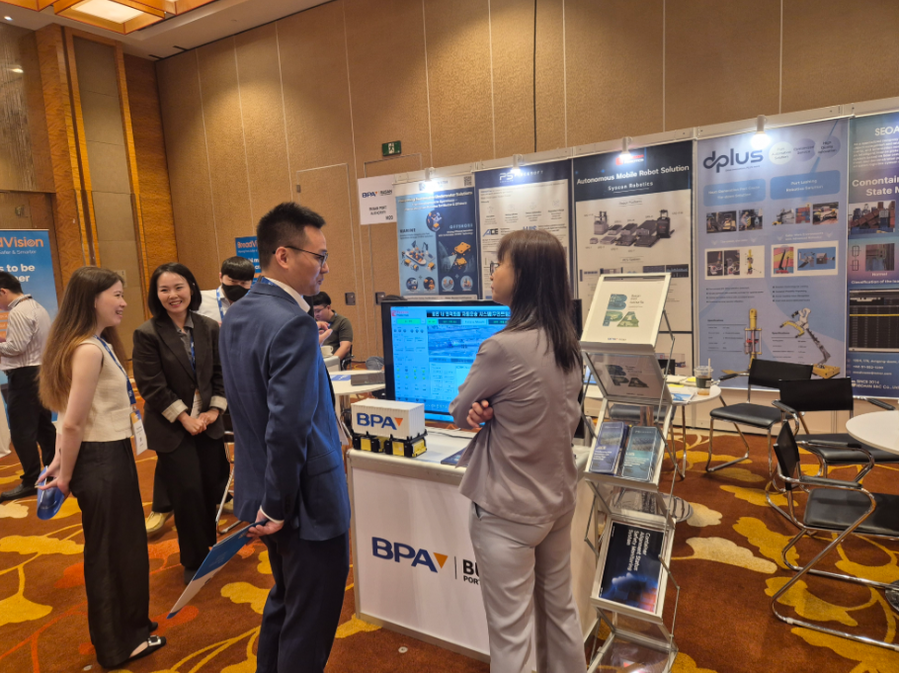 부산항만공사, 싱가포르 TOC Asia 2025서 '스마트 항만 기술' 선봬