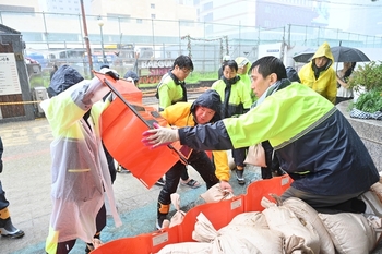광주시 남구청, ‘모레까지 물 폭탄’ 비상근무 돌입