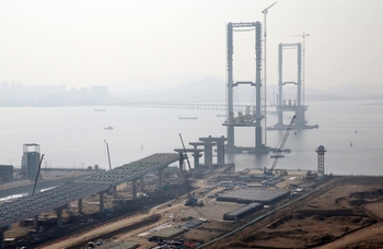 인천 제3연륙교 '이름없이' 내년 개통…중구 