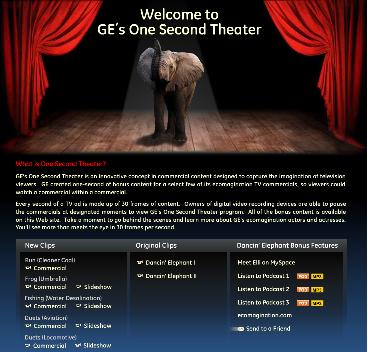 ▲ GE의 One Second Theatre