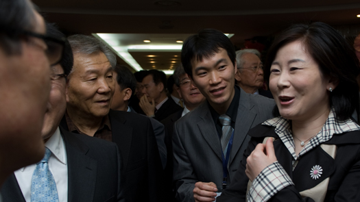 ▲ 김희정 전 한나라당 의원(오른쪽)