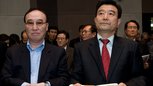 ▲ 서정갑 국민행동본부 본부장, 양영태 자유언론연합 대표