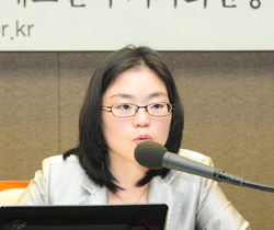 ▲ 최옥화 공언련 모니터링팀장 ⓒ 공언련 제공 