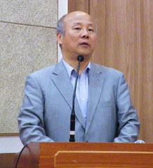 ▲ 한국진보연대 공동대표, 촛불시위당시 상임위원장을 한 박석운씨. 박씨는 이 자리에서 