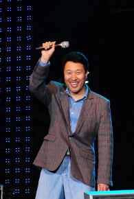 ▲ 하이서울페스티벌 2009 폐막식에 참석, 그동안 시민들의 성원에 인사말을 하고 있는 오세훈 서울시장.   ⓒ 뉴데일리