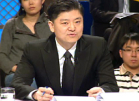 ▲ 변철환 뉴라이트전국연합 대변인 ⓒ MBC화면캡처