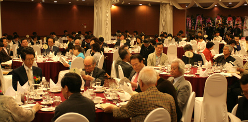 ▲ 문학세계사 창립 30주년 기념식에 참석한 문인들. ⓒ 뉴데일리