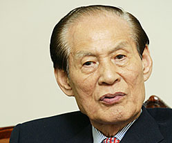 ▲ 이만섭 전 국회의장 ⓒ 뉴데일리