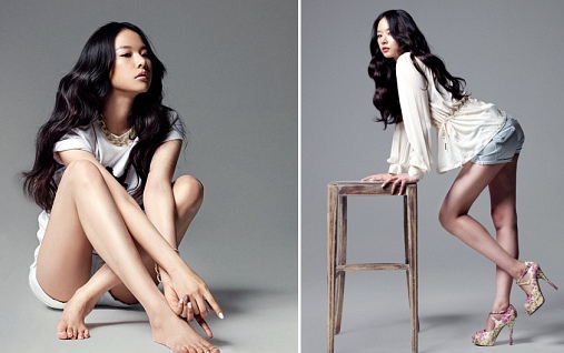 ▲ 격주간지 '하이컷'에서 명품 몸매를 선보인 탤런트 조윤희.&nbsp; &nbsp;ⓒ 사진제공=하이컷