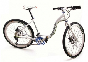 ▲ 한국자전거연구조합이 자체 연구생산한 시제품 1호. ⓒ 뉴데일리