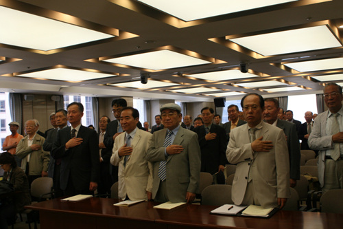 ▲ 19일 서울 프레스센터에서 열린 대한언론인회 토론회에는 200여명의 전, 현직 언론인들과 관계자들이 참석했다. ⓒ 뉴데일리