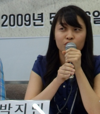 ▲ 박지민 북한인권청년학생연대 교육팀장. ⓒ 뉴데일리