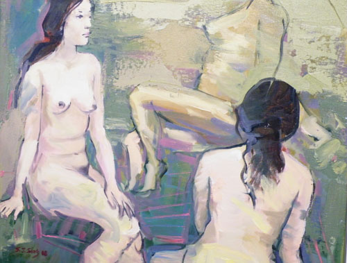 ▲ 작품명:휴식 (작가명:송성자) ⓒ 뉴데일리