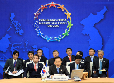 ▲ 제주 한·아세안(ASEAN) 특별정상회의 환영 만찬과 공식 오찬은 모두 한식으로 구성됐다. 이번 회의를 계기로 정부는 '한식 세계화'를 본격 추진하겠다는 전략이다. ⓒ 뉴데일리