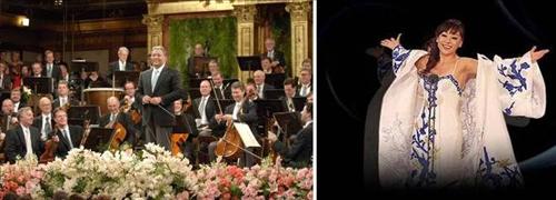 ▲ 조수미가 주빈 메타의 빈 필하모닉 오케스트라. ⓒ 뉴데일리