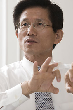 ▲ 김 지사는 인터뷰에서 GTX가 