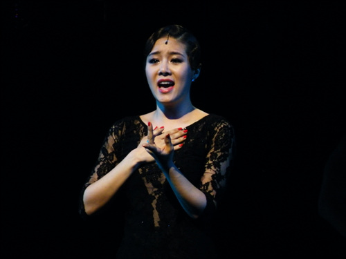 ▲ 여주인공 '록시'역의 옥주현. ⓒ 뉴데일리