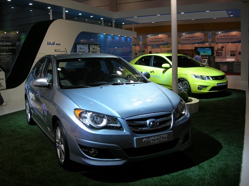 ▲ 아반떼 LPI 하이브리드카&nbsp; &nbsp;ⓒ 뉴데일리