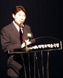 ▲ 이종원 극장장 ⓒ 뉴데일리