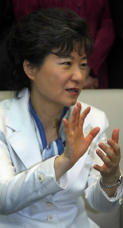 ▲ 박근혜 전 한나라당 대표 ⓒ연합뉴스