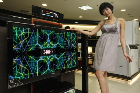 ▲ 삼성 파브 LED TV 8000시리즈.&nbsp; ⓒ 뉴데일리