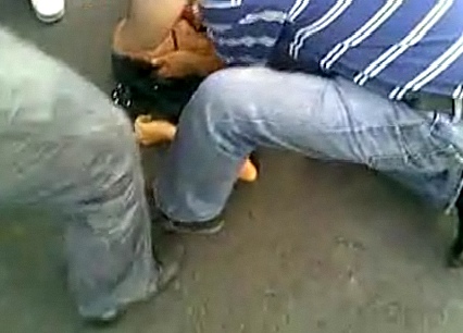 ▲ 사망 직전 촬영된 이란소녀 '네다'의 동영상.&nbsp; ⓒ 유튜브 동영상 캡처