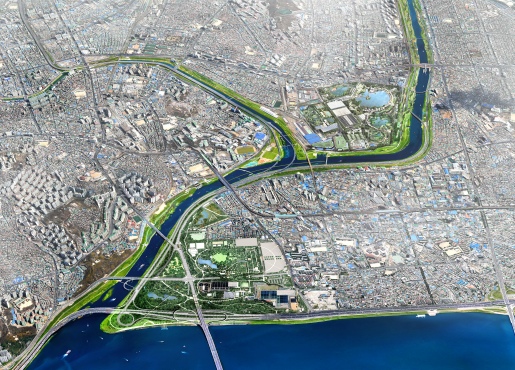 ▲ 중랑천 뱃길 조감도   ⓒ 뉴데일리