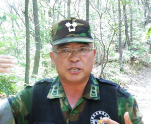 ▲ 국방부 유해발굴단 이용석 중령 ⓒ 뉴데일리