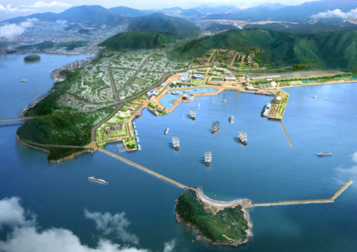 ▲ 2012년 여수세계박람회 조감도. ⓒ 뉴데일리 (=여수세계박람회 조직위 제공)