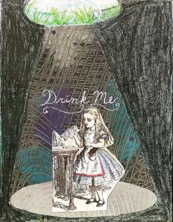 ▲ Alice 삽화 'drink me' ⓒ 뉴데일리
