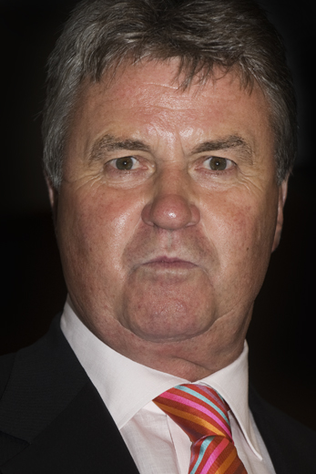 ▲ 대한민국의 월드컵 4강 신화를 이끈 히딩크 러시아 축구팀 감독이 29일 정몽준 대한축구협회 명예회장의 주최로 롯데호텔에서 열린 히딩크 감독 방한 기념 만찬회에 참석했다.&nbsp; ⓒ 뉴데일리