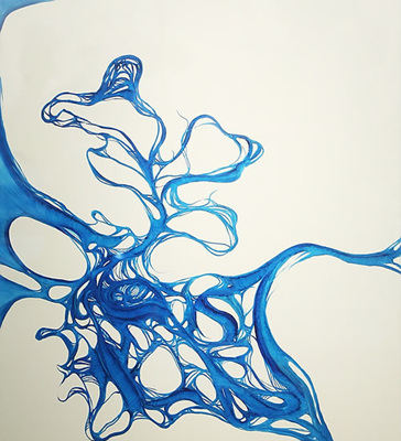 ▲ 탤런트 구혜선이 그린 작품. ⓒ 연합뉴스