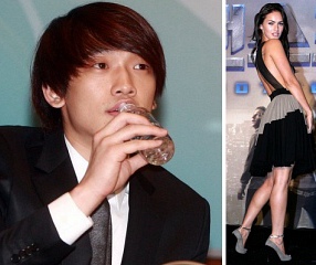 ▲ '아시아의 자존심' 가수 비가 할리웃 스타 메간 폭스의 애정 공세를 뿌리쳤다는 보도가 나와 화제다.  ⓒ 연합뉴스