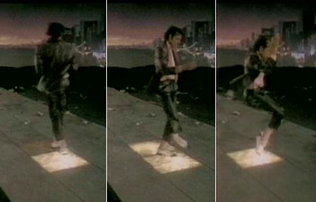 마이클 잭슨: 빌리 진 moon walk dance ⓒ 뉴데일리