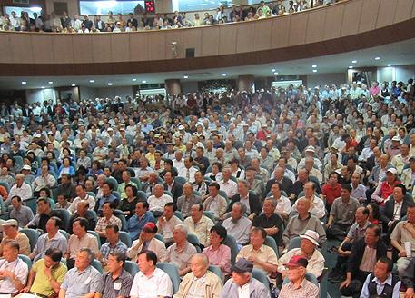 ▲ 국민행동본부 부산 시국강연회에 모인 1000여명의 시민들 @ 독립신문 사진제공 