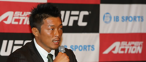 ▲ 격투기 스타 추성훈이 UFC 데뷔전을 승리로 장식했다. ⓒ연합뉴스