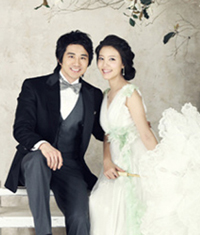 ▲ 백도빈(왼쪽)-정시아(오른쪽) 부부