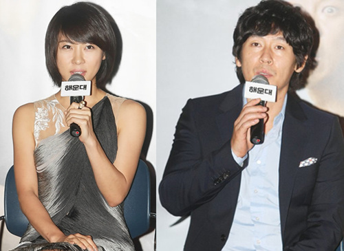 ▲ 배우 하지원(왼)과 설경구(오), ⓒ 연합뉴스