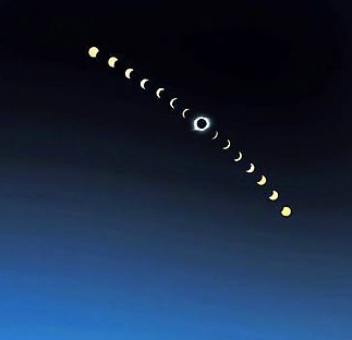 ▲ 지난 1월 4일 한국천문연구원이 촬영한 개기일식 모습 ⓒ 연합뉴스