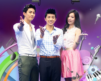 ▲ 인기가요 새 MC로 발탁된 옥택연, 장우영, 하연주(왼쪽부터) ⓒ SBS