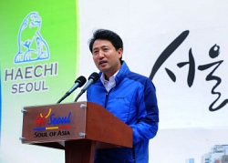 ▲ 인사말을 하고 있는 오세훈 서울시장.&nbsp; ⓒ 뉴데일리