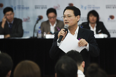 ▲ 유인촌 문화체육관광부 장관. ⓒ 뉴데일리 